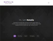 Tablet Screenshot of natalia-designs.com